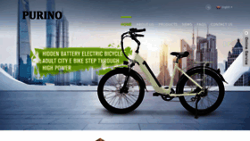What Purinoebikes.com website looked like in 2023 (This year)