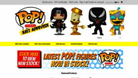 What Popvinyl.nz website looked like in 2023 (This year)