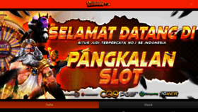 What Pangkalanslot.org website looked like in 2023 (This year)