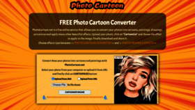 What Photocartoon.net website looked like in 2023 (This year)