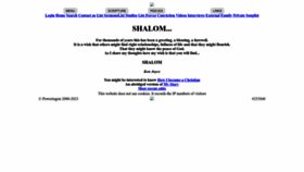 What Poweringon.com website looked like in 2023 (This year)