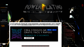 What Powerlatinoonline.mex.tl website looked like in 2023 (This year)