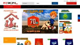 What Petshop18.com website looked like in 2023 (This year)