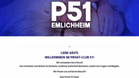 What Privatclub51.de website looked like in 2023 (This year)
