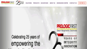 What Prologicfirst.com website looked like in 2023 (This year)
