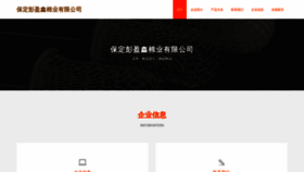 What Pengyingxin.com website looked like in 2023 (This year)