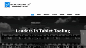 What Pacifictools.in website looked like in 2023 (This year)