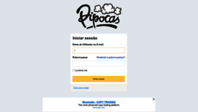 What Pipocas.tv website looked like in 2023 (This year)
