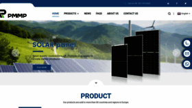 What Pmmpsolar.com website looked like in 2023 (This year)