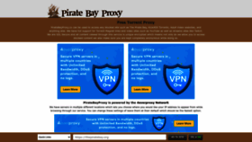 What Piratebayproxy.co website looked like in 2023 (This year)