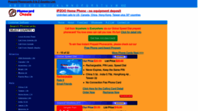 What Phonecardonsale.com website looked like in 2023 (This year)