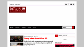 What Portal-islam.id website looked like in 2023 (This year)
