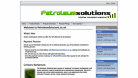 What Petroleumsolutions.co.uk website looked like in 2023 (This year)