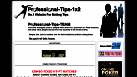 What Professional-tips1x2.com website looked like in 2023 (This year)