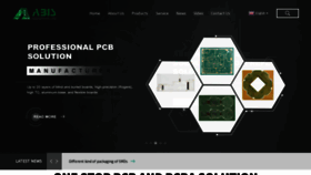 What Pcbamodule.com website looked like in 2023 (This year)