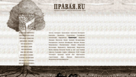 What Pravaya.ru website looked like in 2023 (This year)