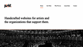 What Punktdigital.com website looked like in 2023 (This year)