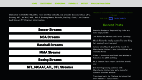 What Pawastreams.info website looked like in 2023 (This year)