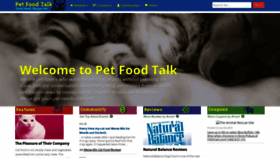 What Petfoodtalk.com website looked like in 2023 (This year)