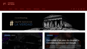 What Periodismodeinvestigacion.com website looked like in 2023 (This year)