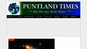 What Puntlandtimes.net website looked like in 2023 (This year)