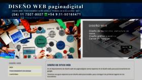 What Paginadigital.com.ar website looked like in 2023 (2 years ago)