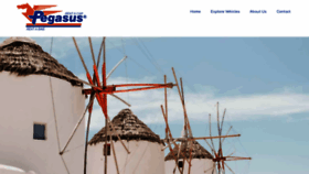 What Pegasusgroupgr.com website looked like in 2023 (This year)