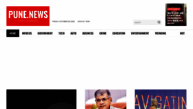 What Pune.news website looked like in 2023 (1 year ago)