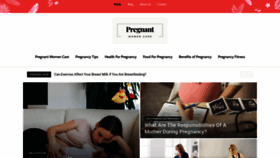 What Pregnantwomencare.com website looked like in 2023 (This year)