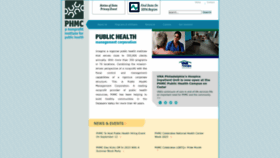 What Phmc.org website looked like in 2023 (This year)