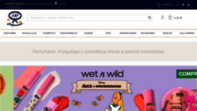 What Perfumeriasana.com website looked like in 2023 (This year)