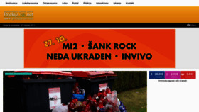 What Prlekija-on.net website looked like in 2023 (This year)