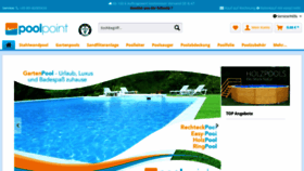 What Poolpoint.de website looked like in 2023 (This year)
