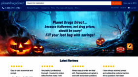 What Planetdrugsdirect.com website looked like in 2023 (This year)