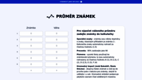 What Prumer-znamek.cz website looked like in 2023 (This year)