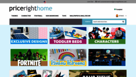 What Pricerighthome.com website looked like in 2023 (This year)