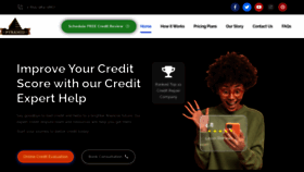 What Pyramidcreditrepair.com website looked like in 2023 (This year)
