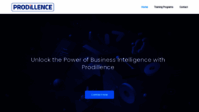 What Prodillence.com website looked like in 2023 (2 years ago)