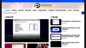 What Phuocit.com website looked like in 2023 (This year)
