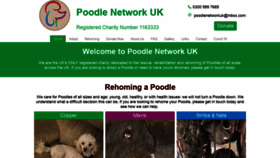 What Poodlenetworkuk.org website looked like in 2023 (This year)
