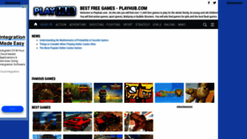 What Playhub.com website looked like in 2023 (This year)