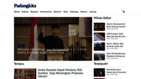 What Padangkita.com website looked like in 2023 (This year)