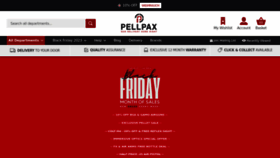 What Pellpax.co.uk website looked like in 2023 (This year)
