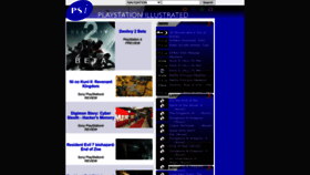 What Psillustrated.com website looked like in 2023 (This year)