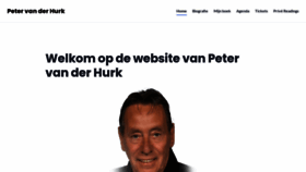 What Petervanderhurk.nl website looked like in 2023 (This year)