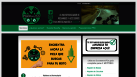 What Piezasdemotos.es website looked like in 2023 (This year)
