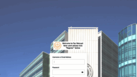 What Pacmanual.com website looked like in 2023 (2 years ago)