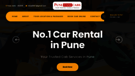 What Punetaxicabs.com website looked like in 2023 (This year)