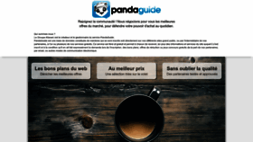 What Pandaguide.com website looked like in 2023 (This year)