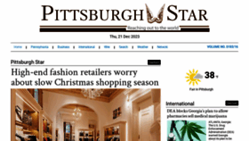 What Pittsburghstar.com website looked like in 2023 (This year)